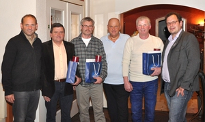 Brauerei Ried ehrt treue Mitarbeiter
