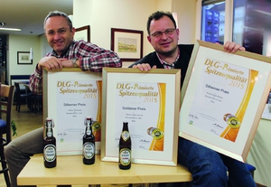 Gold und Silber für Rieder Biere